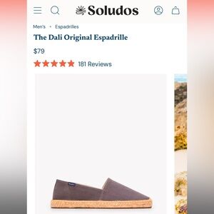 Gray Dali Espadrille Slip-On Shoes